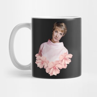 Julie Andrews Pink Floral Mug